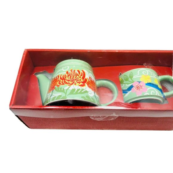 Lunar New Year - Stoneware Tea Infuser & Cup Set ( New 2023 ) - Picture 2 of 4